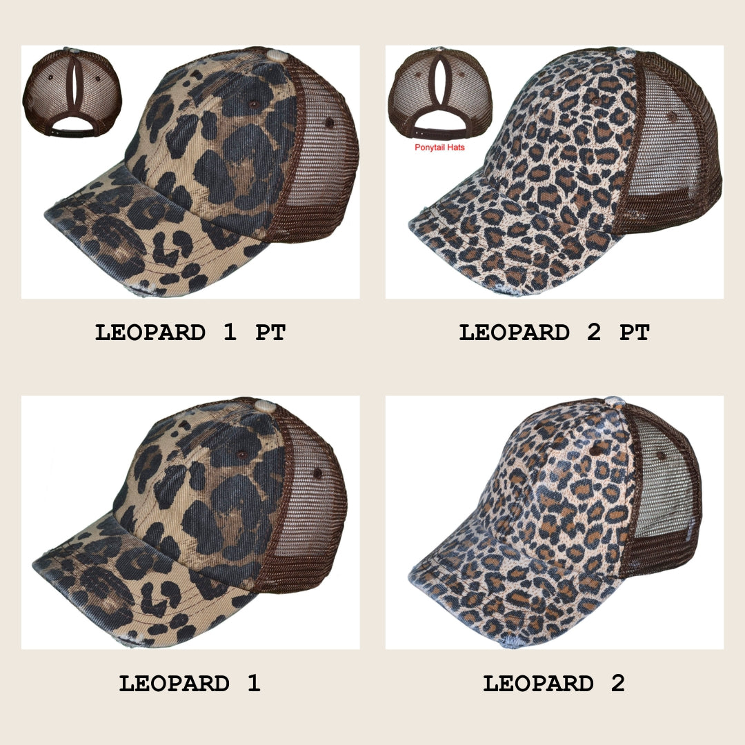 Leopard Mama Hat