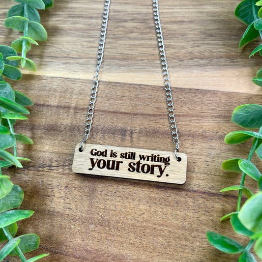 Your Story Bar Necklace