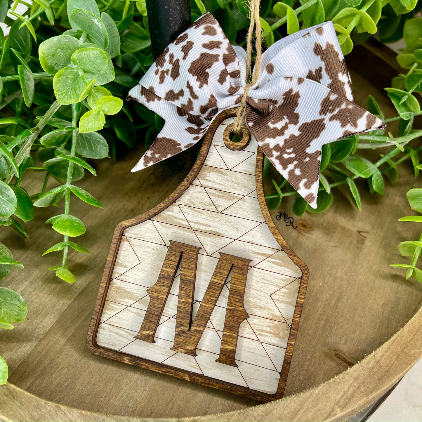 Weathered Wood Gift Basket Tags