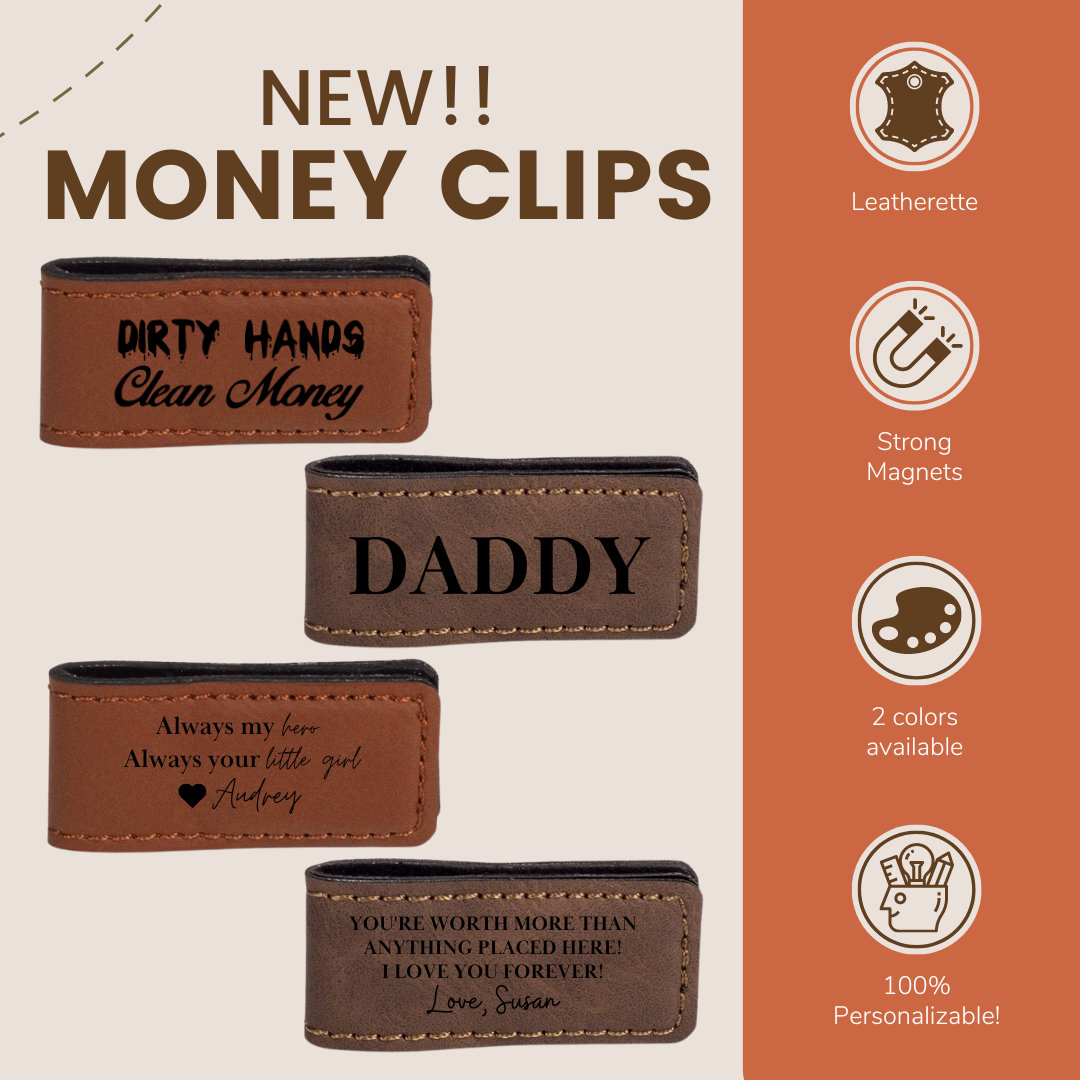 Personalized Money Clips