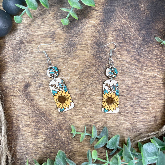 Sunflower Alley Dangle Earrings